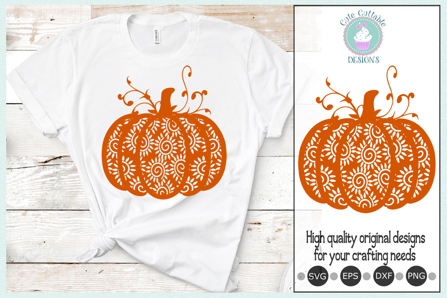 Download Layered Pumpkin Mandala Svg Design - Layered SVG Cut File ...