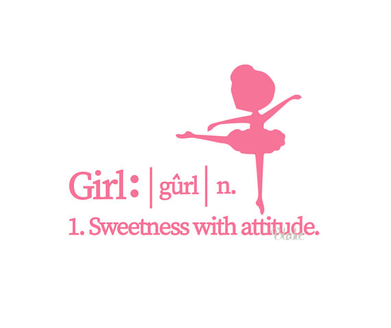 Download Girl svg Boy Girl Sweetness with attitude svg png jpg Girls bedroom svg for silhouette and ...