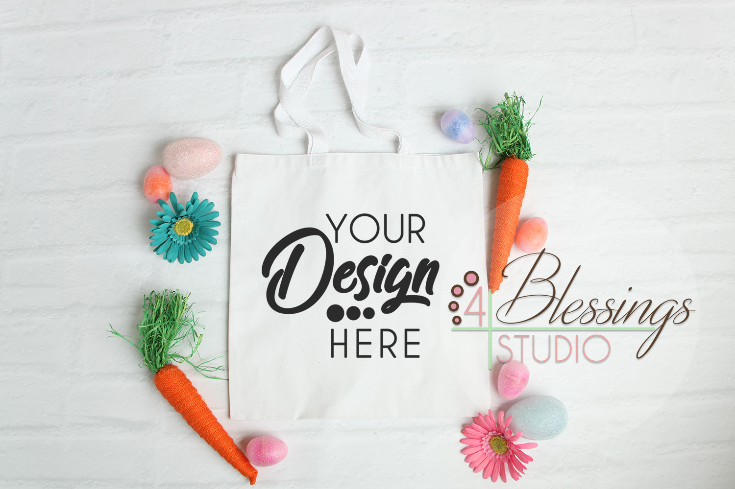 Download Easter Bag Mockup Canvas Tote Mockup White Tote Mock up