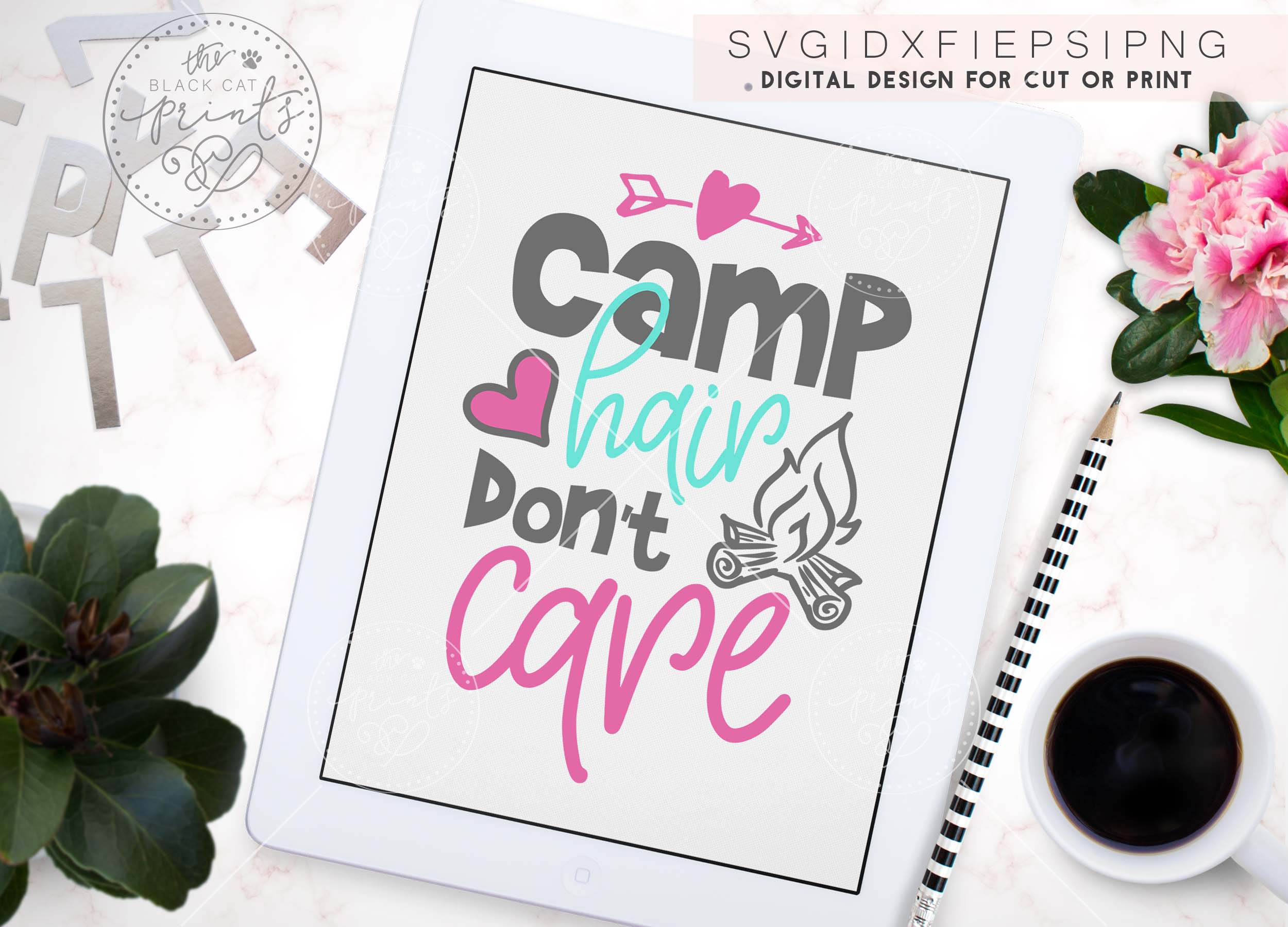 Download Camp hair don't care SVG DXF EPS PNG (97799) | Cut Files ...