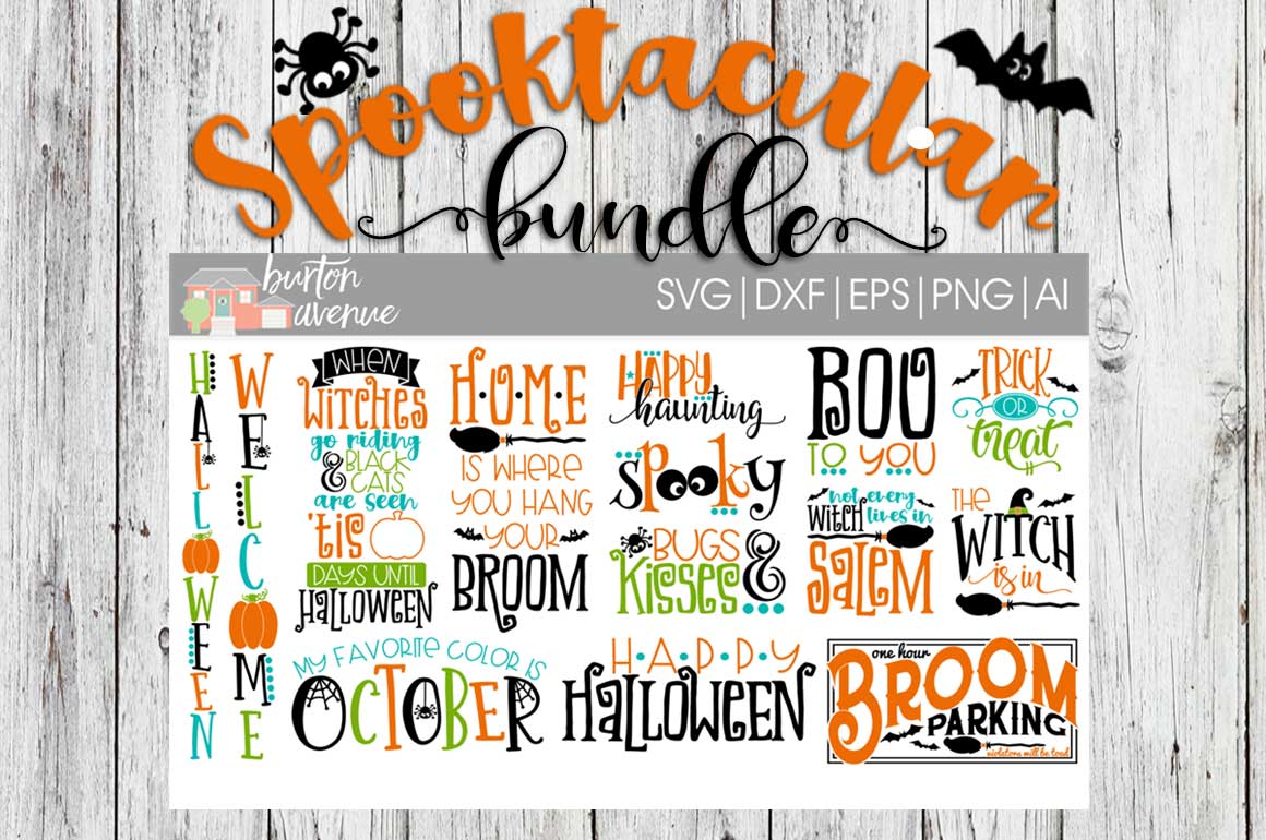 Download Halloween SVG Bundle-cut files for Cricut, Silhouette ...