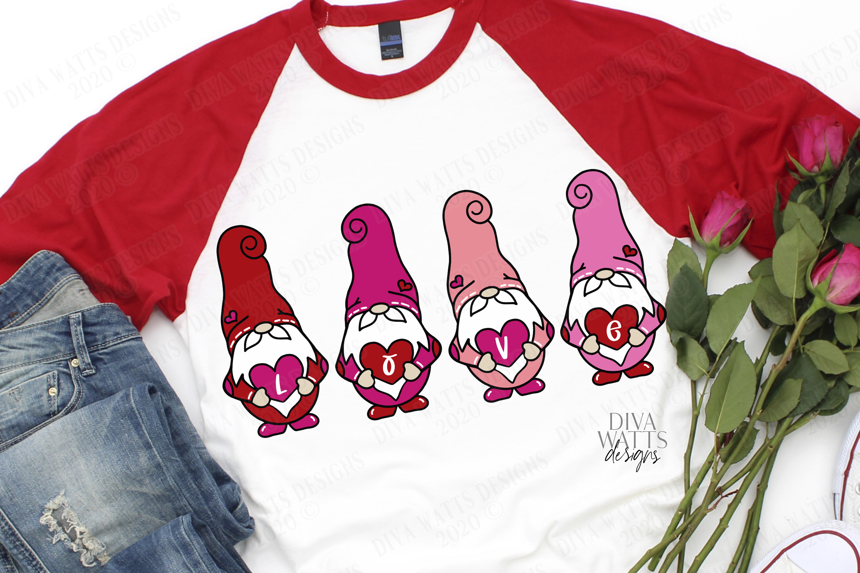 Download Valentine's Day Love Gnomes - Valentine - Heart - SVG Gnome