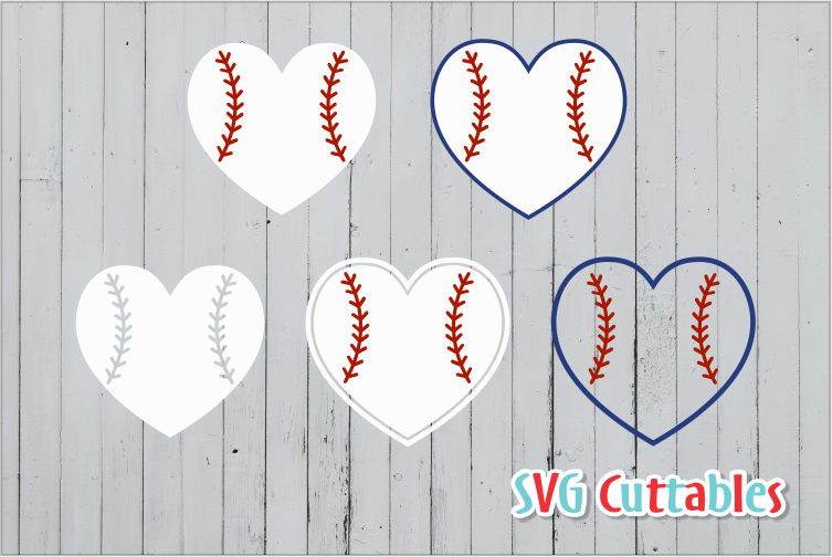 Baseball / Softball Hearts