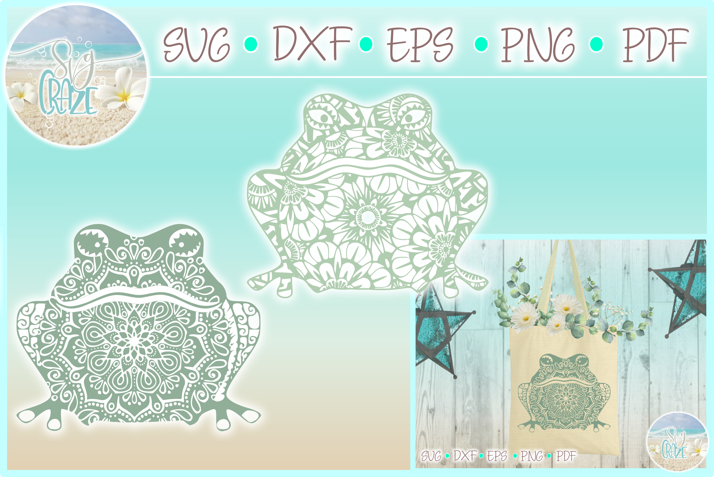 Free Free 347 Frog Mandala Svg SVG PNG EPS DXF File