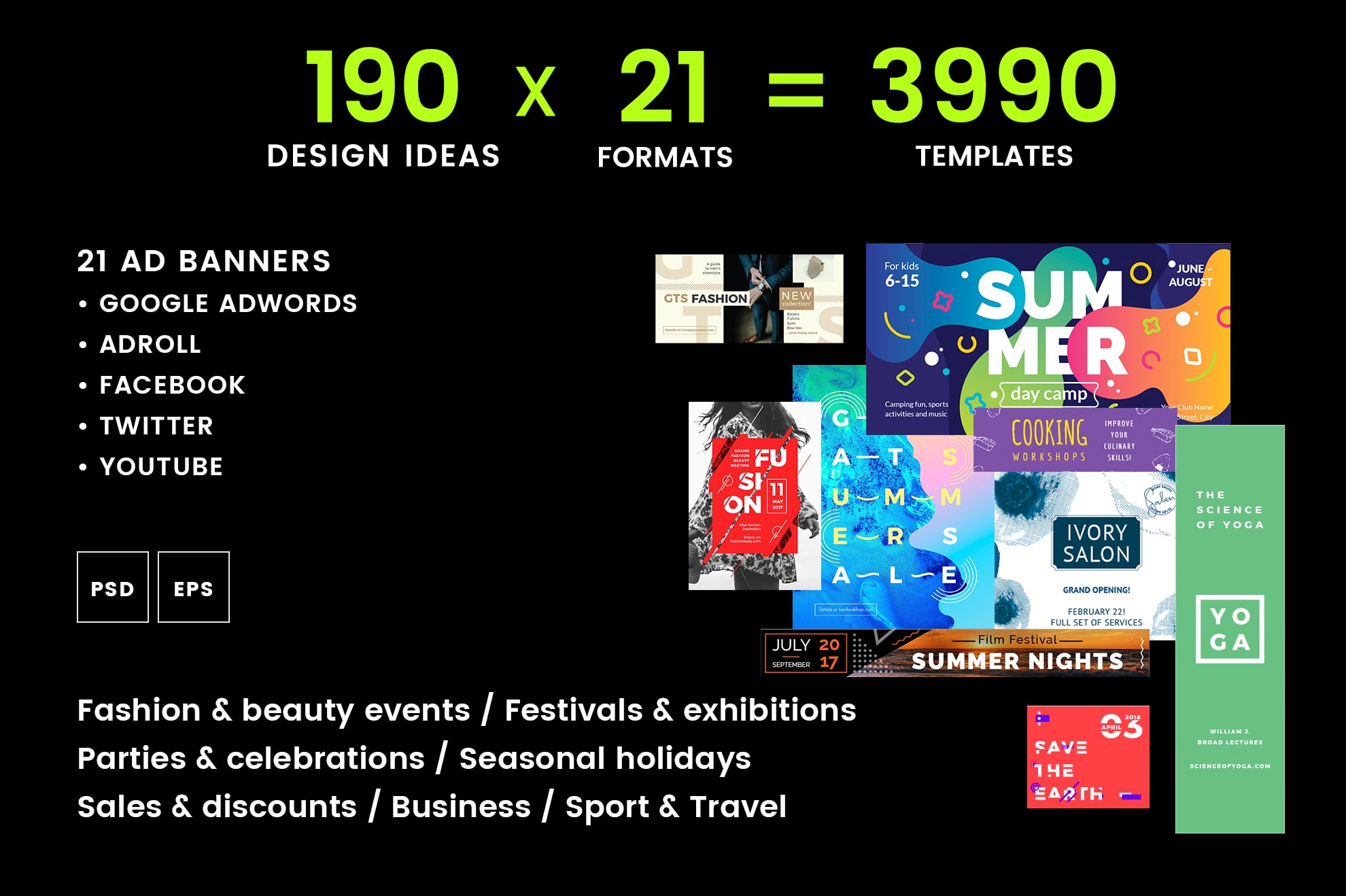 Web Banner Design Templates Bundle Sale