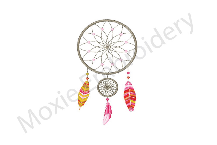 Dream Catcher Embroidery Design (125892) Embroidery Design Bundles