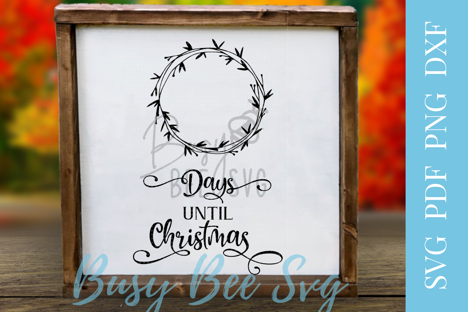 Download Days until Christmas countdown SVG PDF PNG DXF