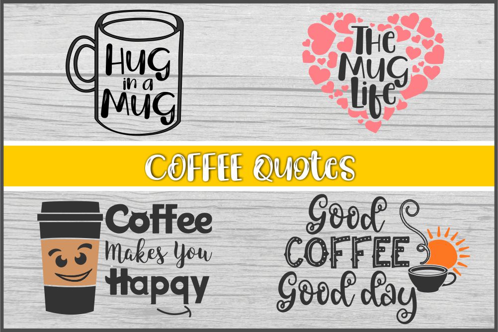 Download coffee svg, coffee makes you happy, coffee quote, cricut (88914) | Cut Files | Design Bundles