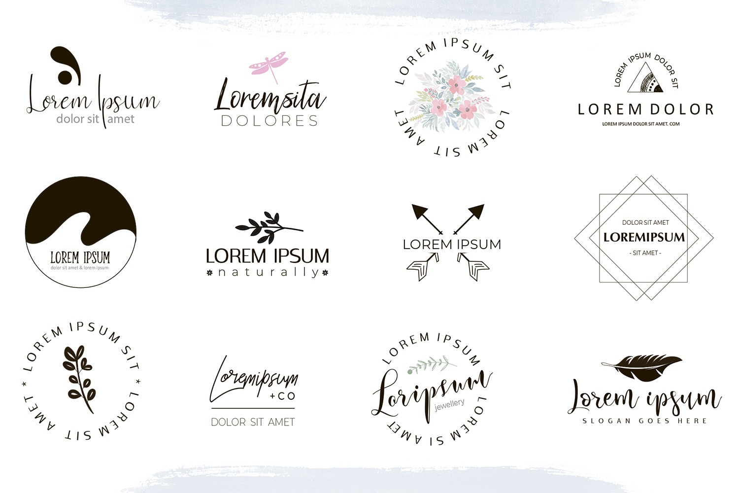 Versatile Logo Templates Pack (161847) | Logos | Design Bundles