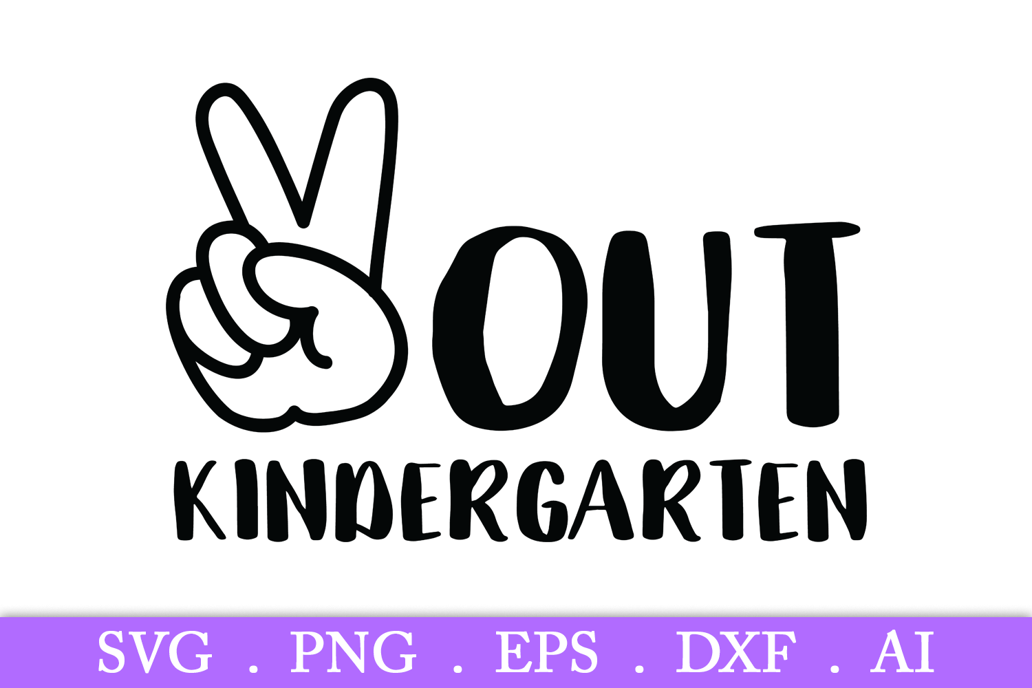 Download SALE! Peace out kindergarten svg, end of school svg ...