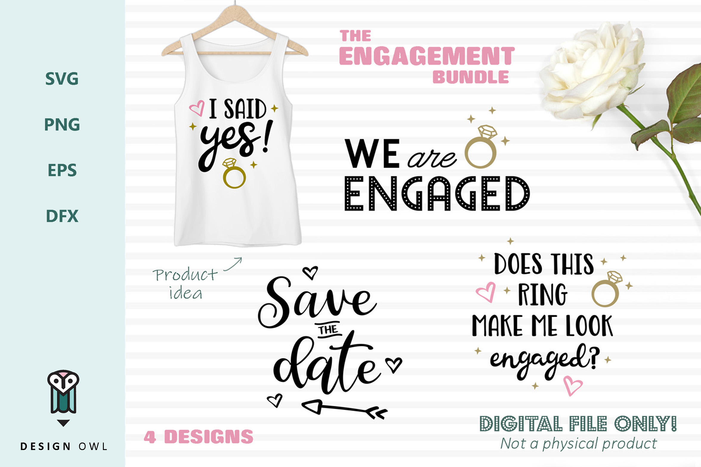 Download The engagement bundle - SVG files (189438) | Cut Files ...