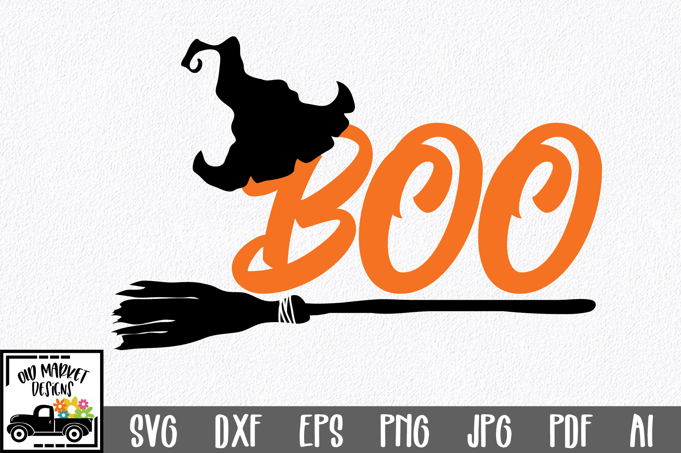 Boo SVG Cut File - Halloween SVG Cut File