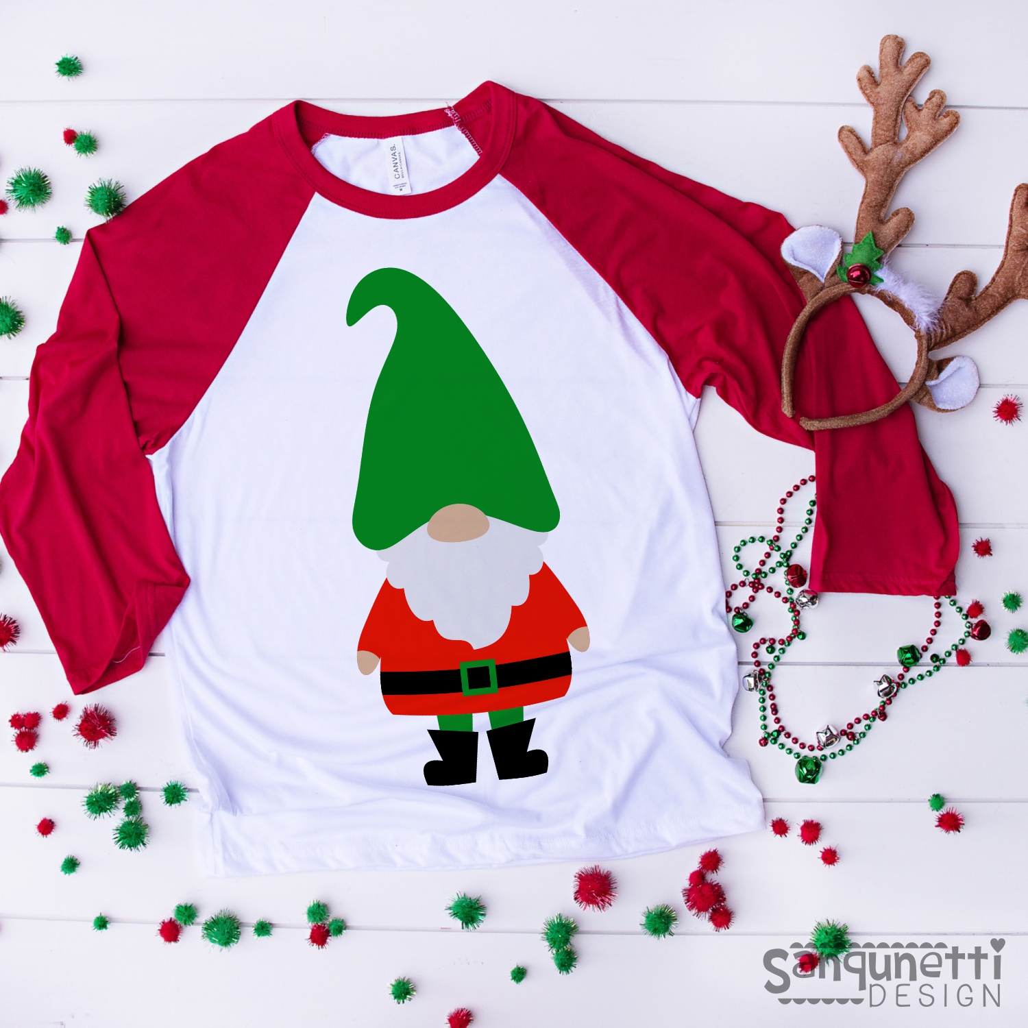 Christmas gnome svg, winter cutting file