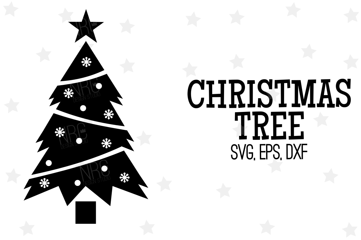 Christmas Tree SVG File (48047) | SVGs | Design Bundles