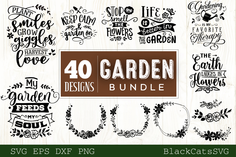 Download Garden SVG bundle 40 designs Gardening SVG bundle (295706) | SVGs | Design Bundles