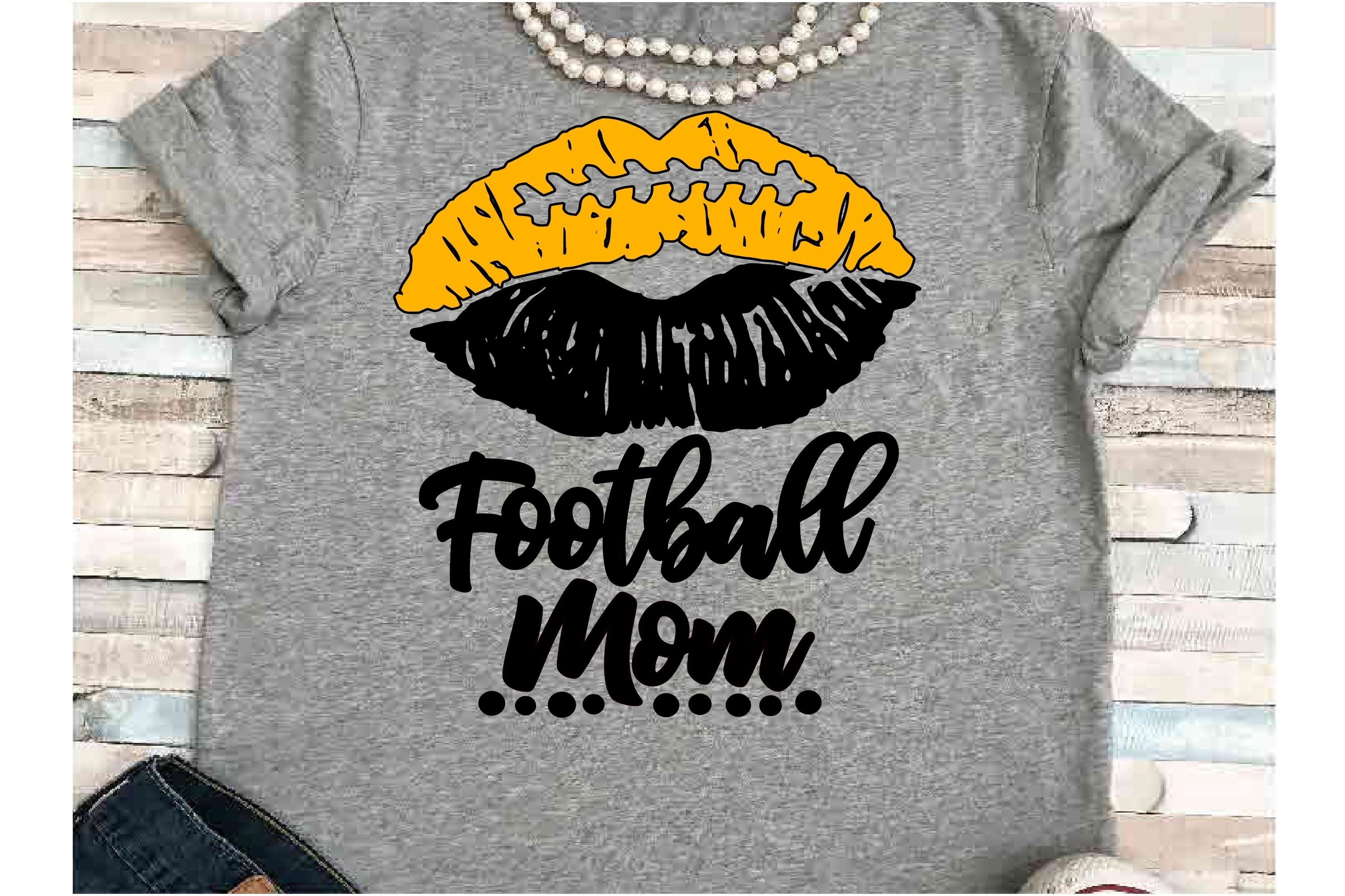 Download Football mom SVG DXF JPEG Silhouette Cameo Cricut Lips ...