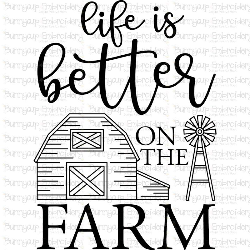 Download Farmhouse Life Is Better On The Farm - SVG, Clipart ...