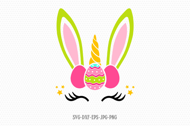 Download easter bunny unicorn svg (230366) | SVGs | Design Bundles