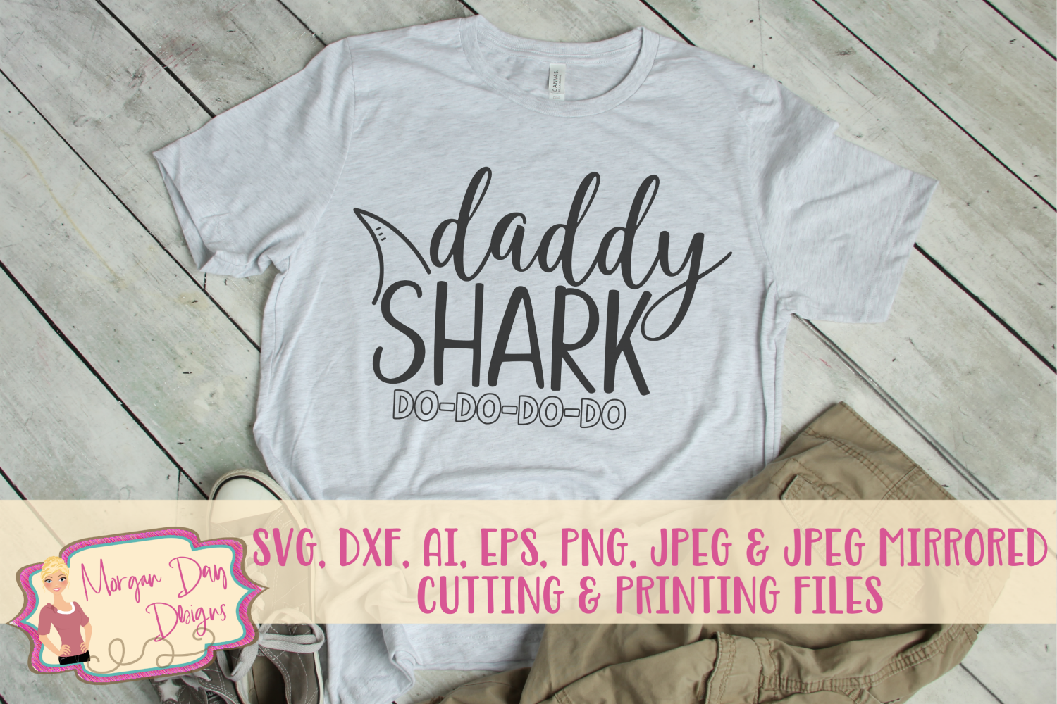 Download Daddy Shark SVG, DXF, AI, EPS, PNG, JPEG (137810) | SVGs ...