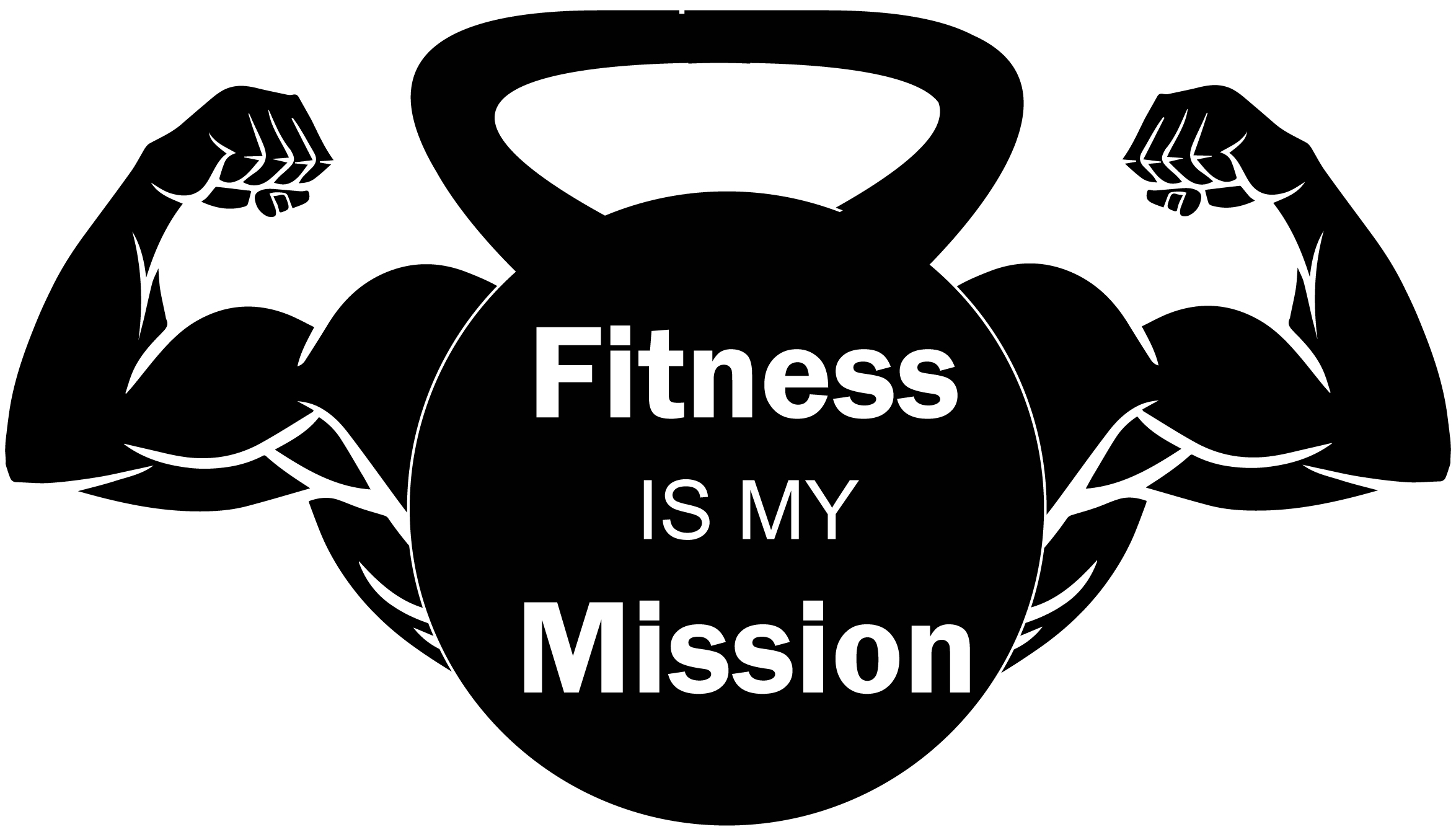Download Fitness is my mission svg CUT file for Silhouette cameo or ...