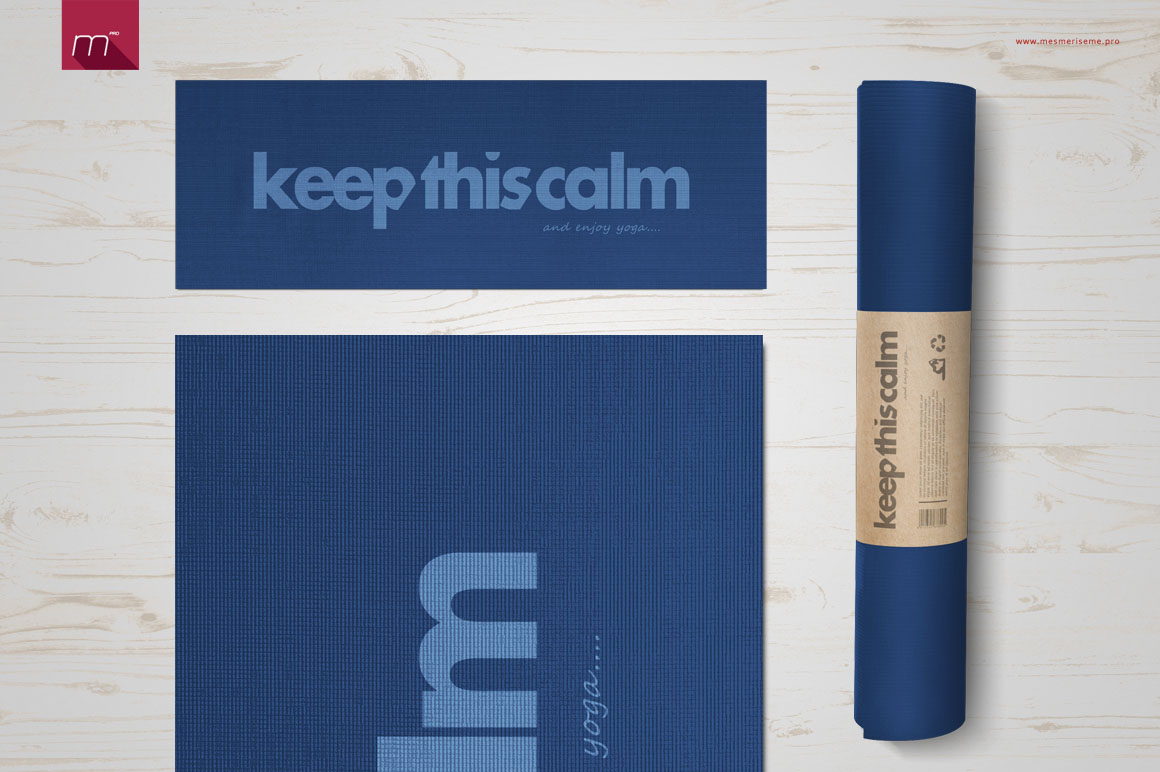 Download Yoga Mat Mock-up (2522) | Mock Ups | Design Bundles