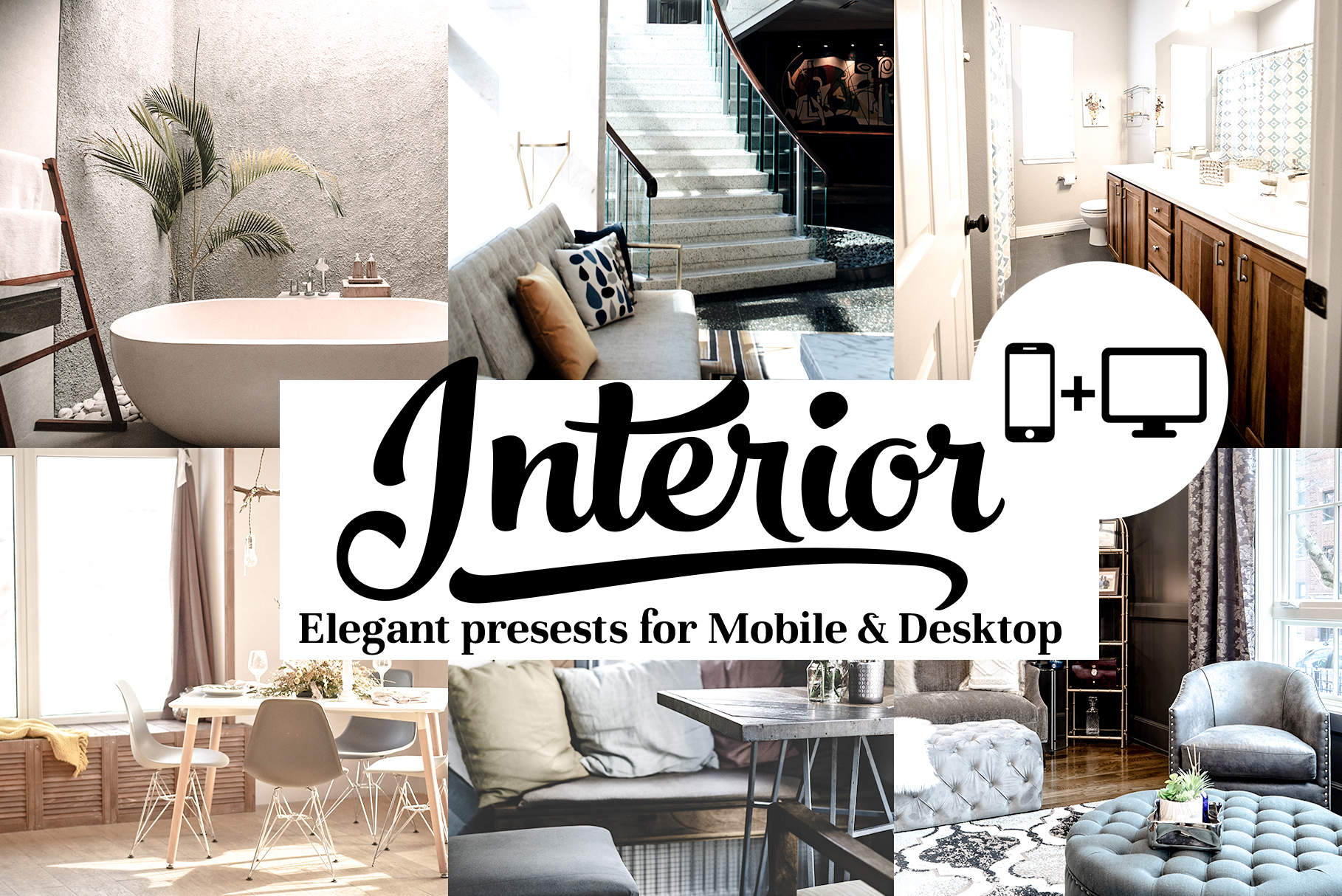  Interior  Presets  Lightroom mobile  and Desktop