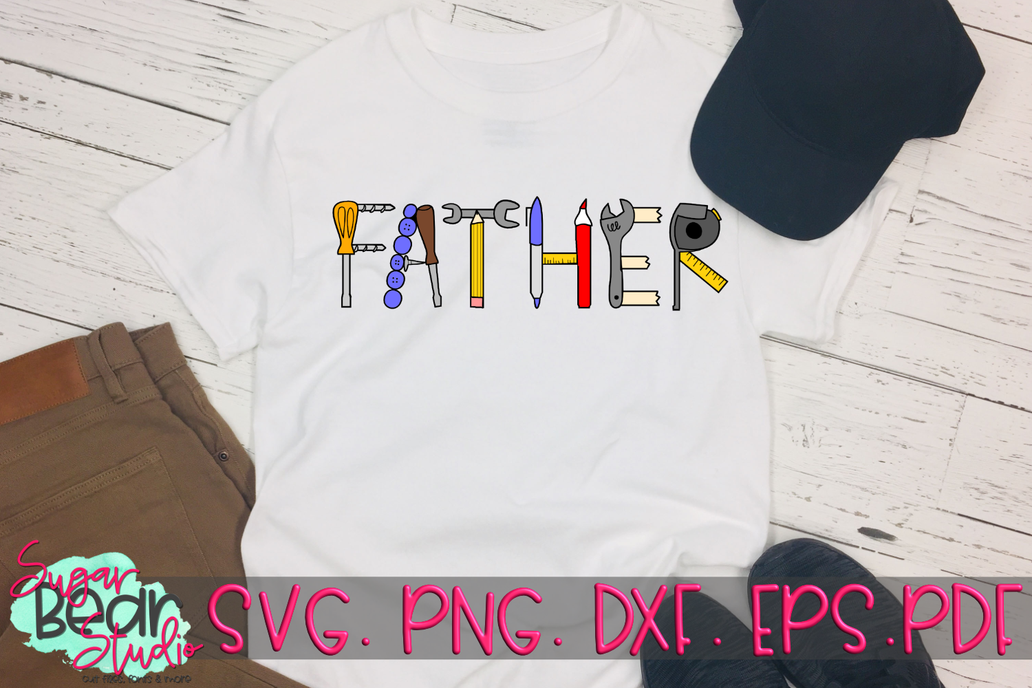 Download Father Tools - A Dad SVG