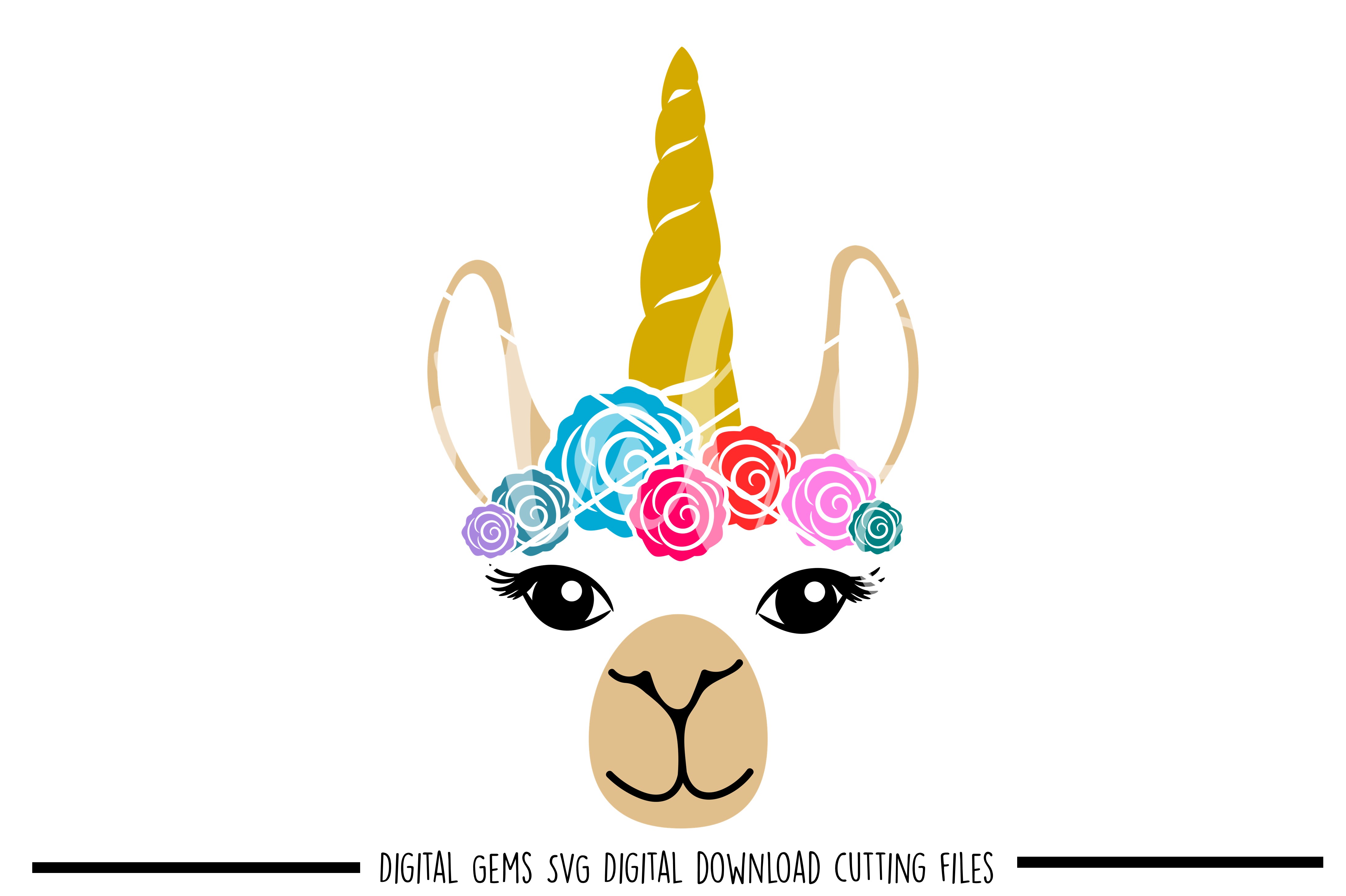 Llama SVG / DXF / EPS / PNG files