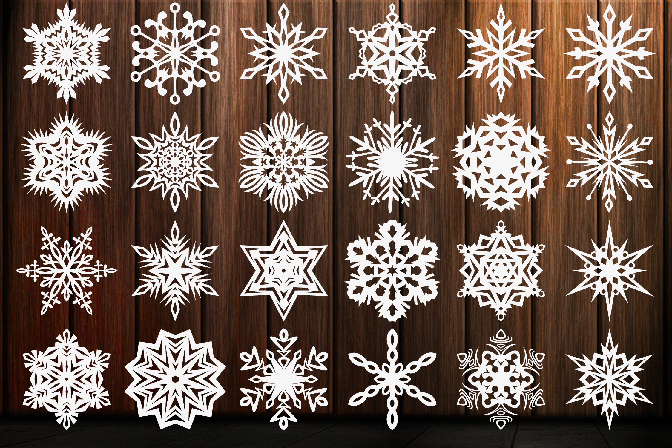 Snowflake SVG, Christmas Snowflakes SVG, (381409) | SVGs ...