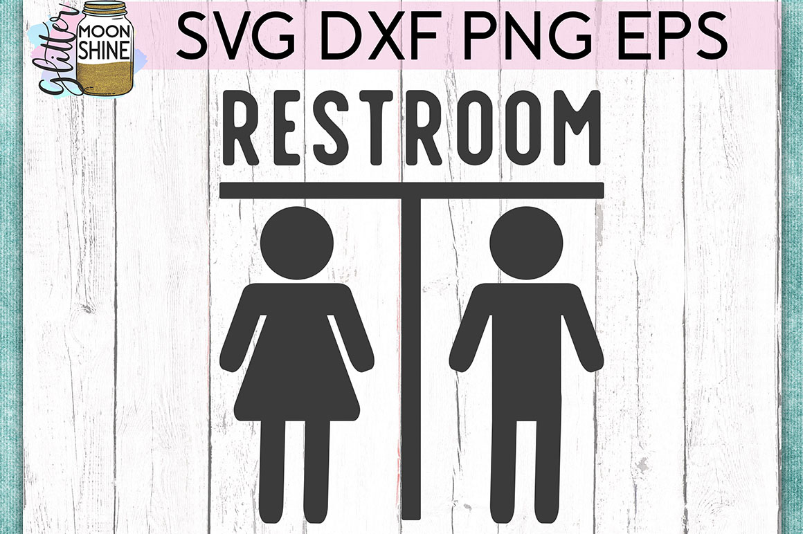 Download Restroom SVG DXF PNG EPS Cutting Files (190020) | SVGs ...