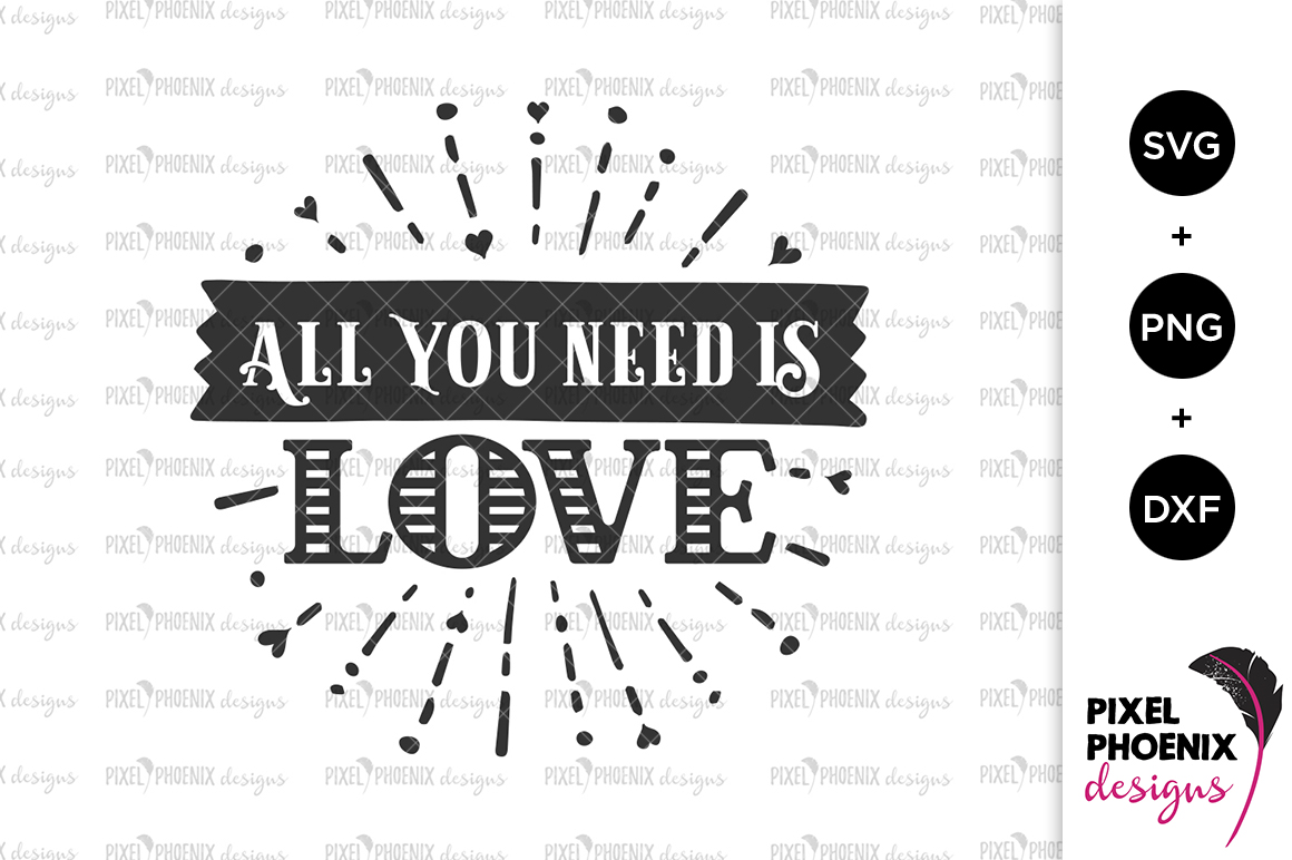 Download All You Need Is Love SVG