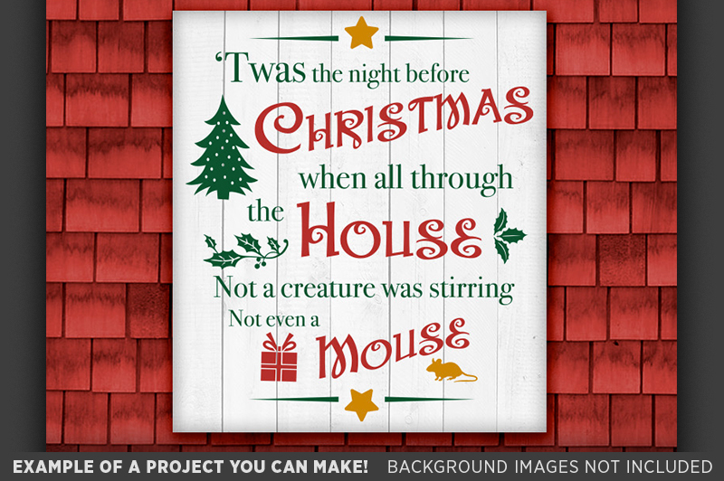 Download Twas the Night Before Christmas SVG - Night Before ...