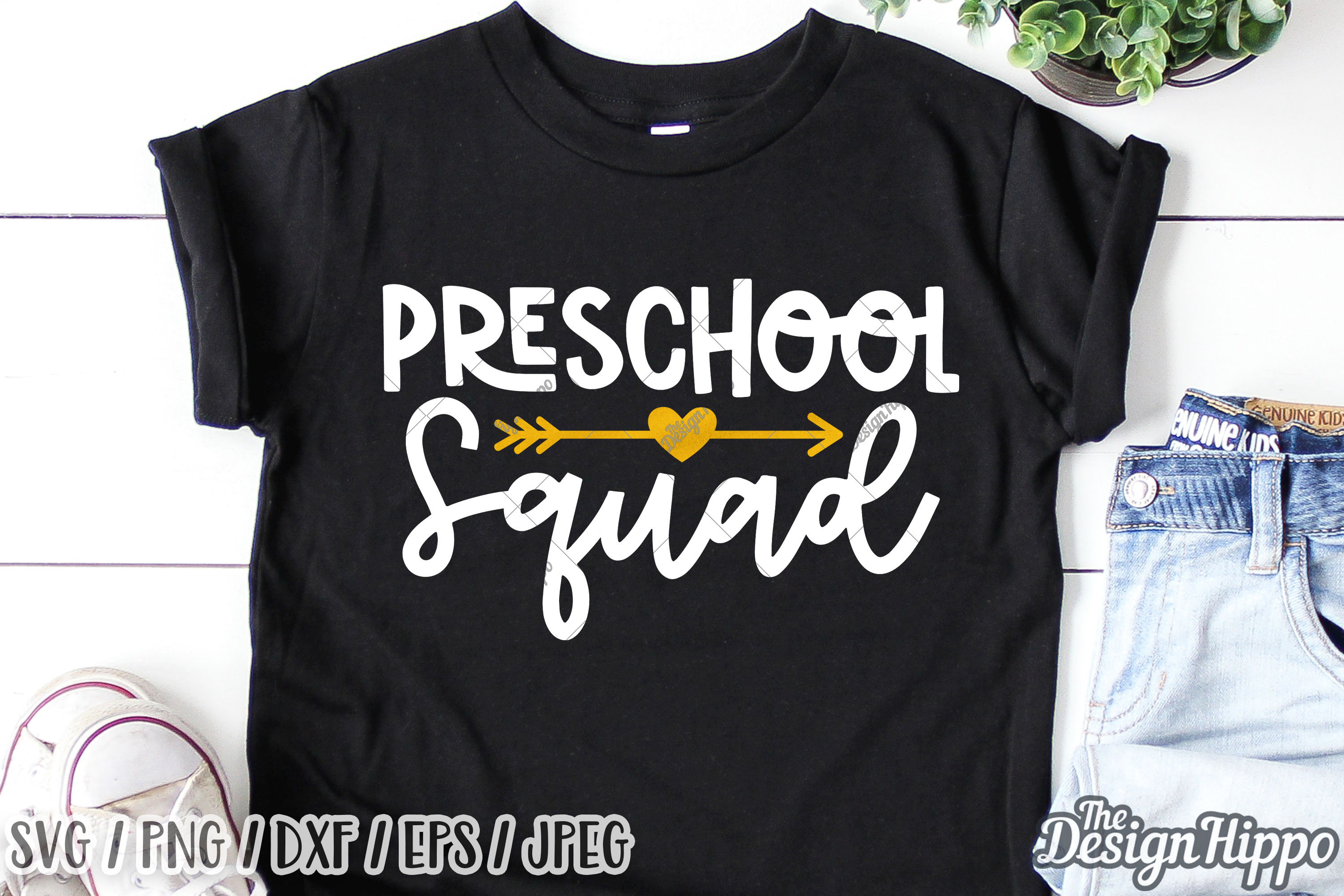 Download Preschool Squad SVG, Teacher SVG DXF PNG Cricut Cut Files (297033) | Cut Files | Design Bundles