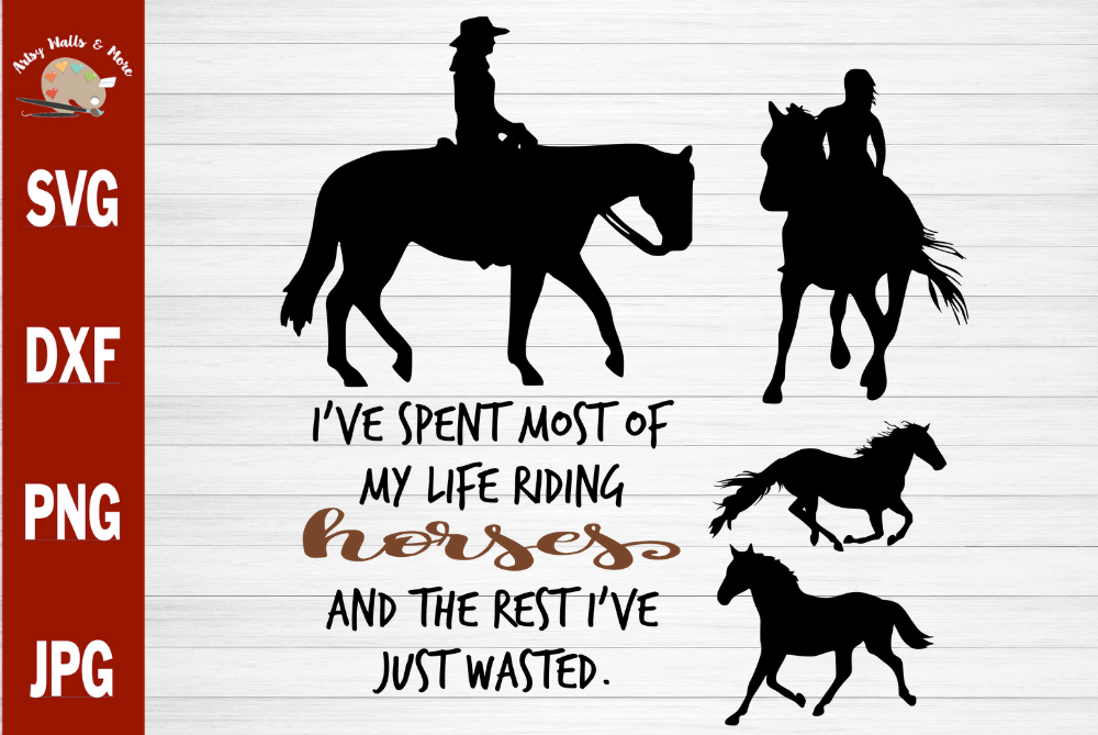 Download horse bundle svg cut file horse lover silhouettes quote svg (112595) | SVGs | Design Bundles