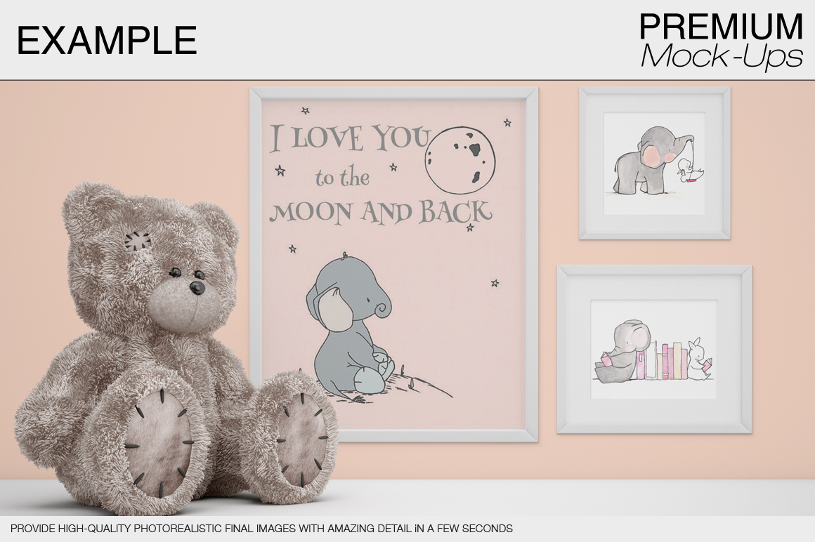 Download Frames Mockups - Nursery Frames