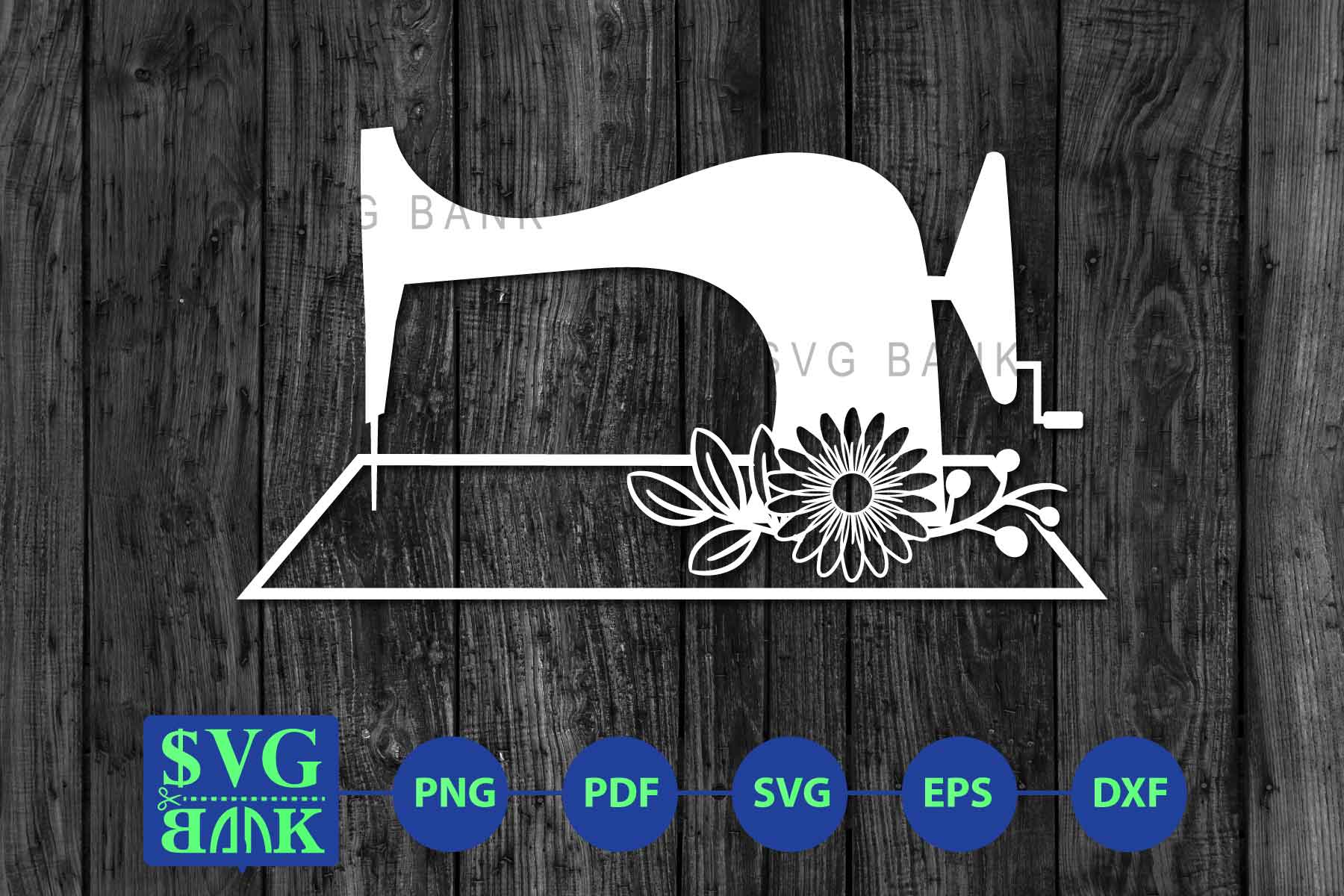 Download sewing machine svg, tailor svg, sewing machine with flower (298668) | SVGs | Design Bundles