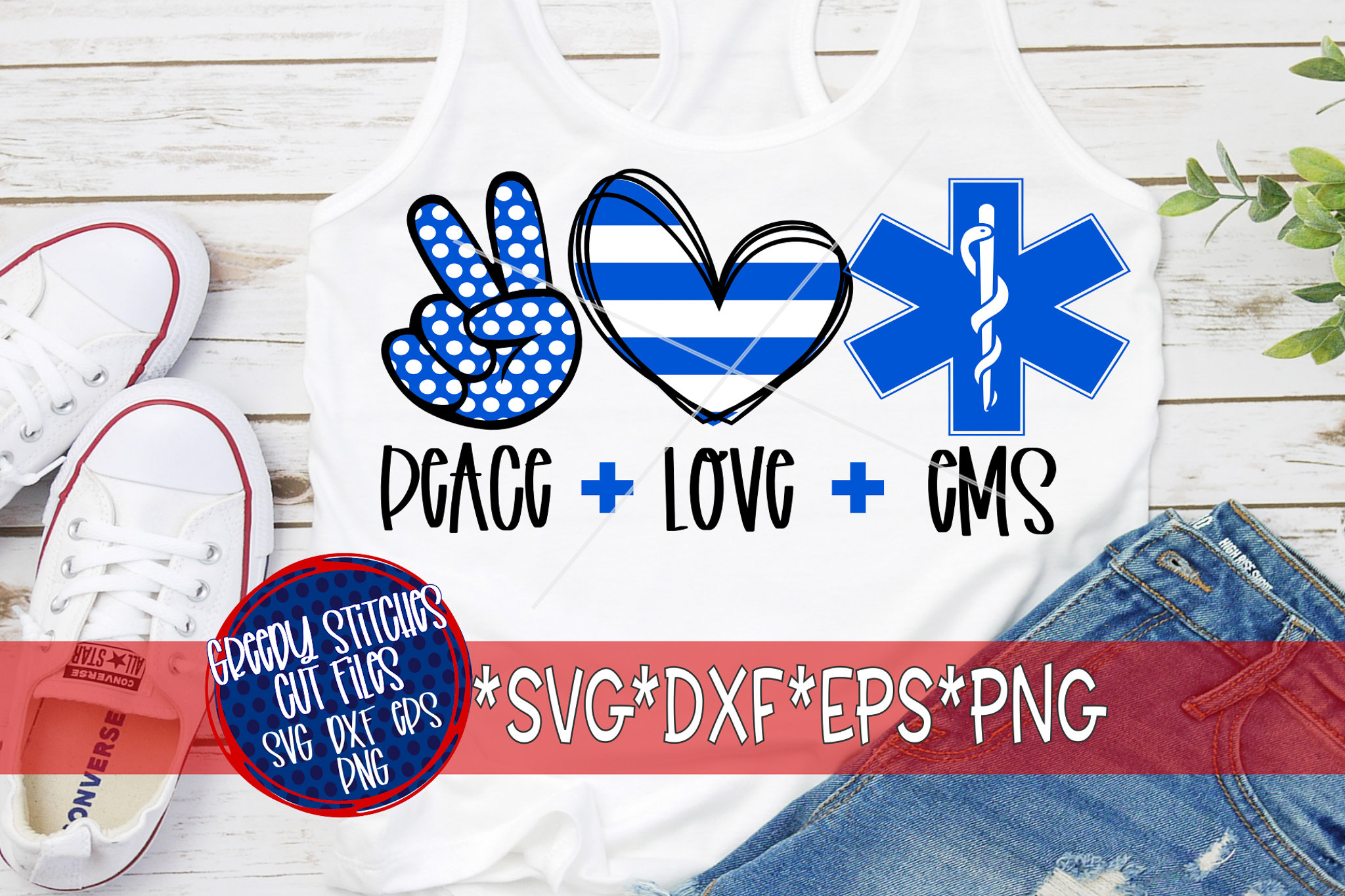 Download EMS SVG | Peace Love EMS SVG DXF EPS PNG
