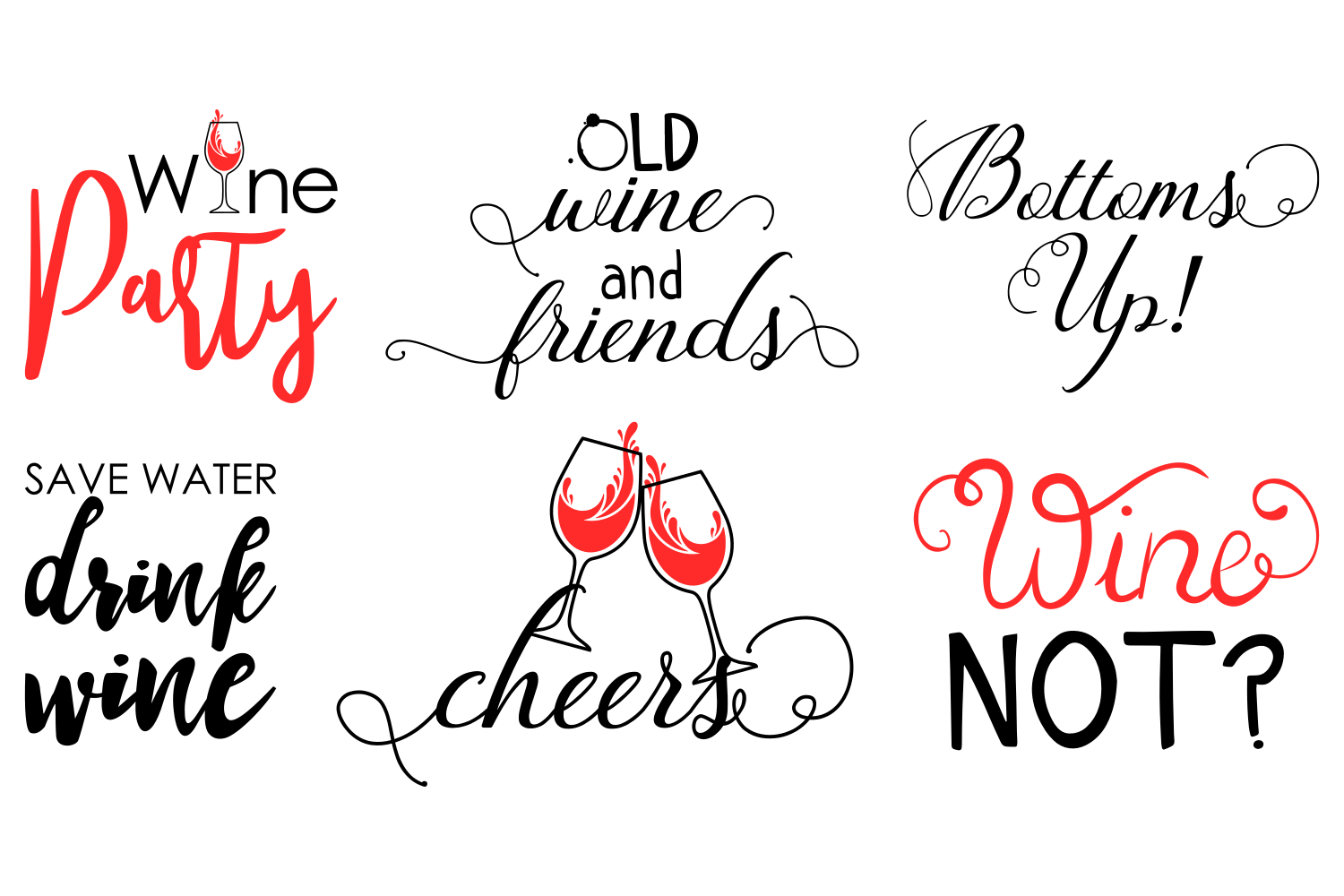 Download Wine Quotes SVG