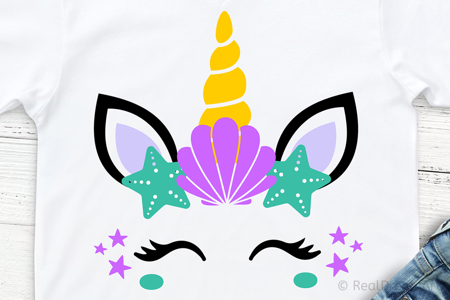 Mermaid Unicorn Svg Dxf Png Eps Files For Cutting 282497