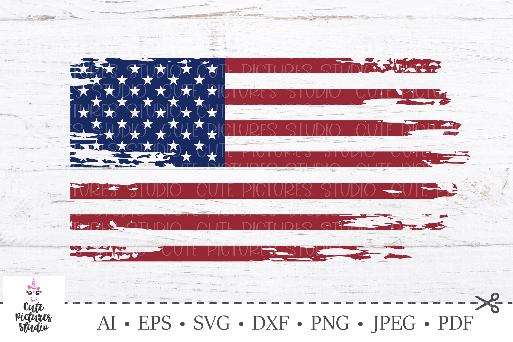 American flag distressed. 4th of July SVG. Independence Day. (276227