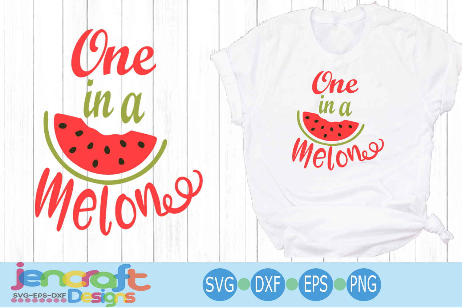 Download Watermelon svg, One in a Melon Summer shirt design svg