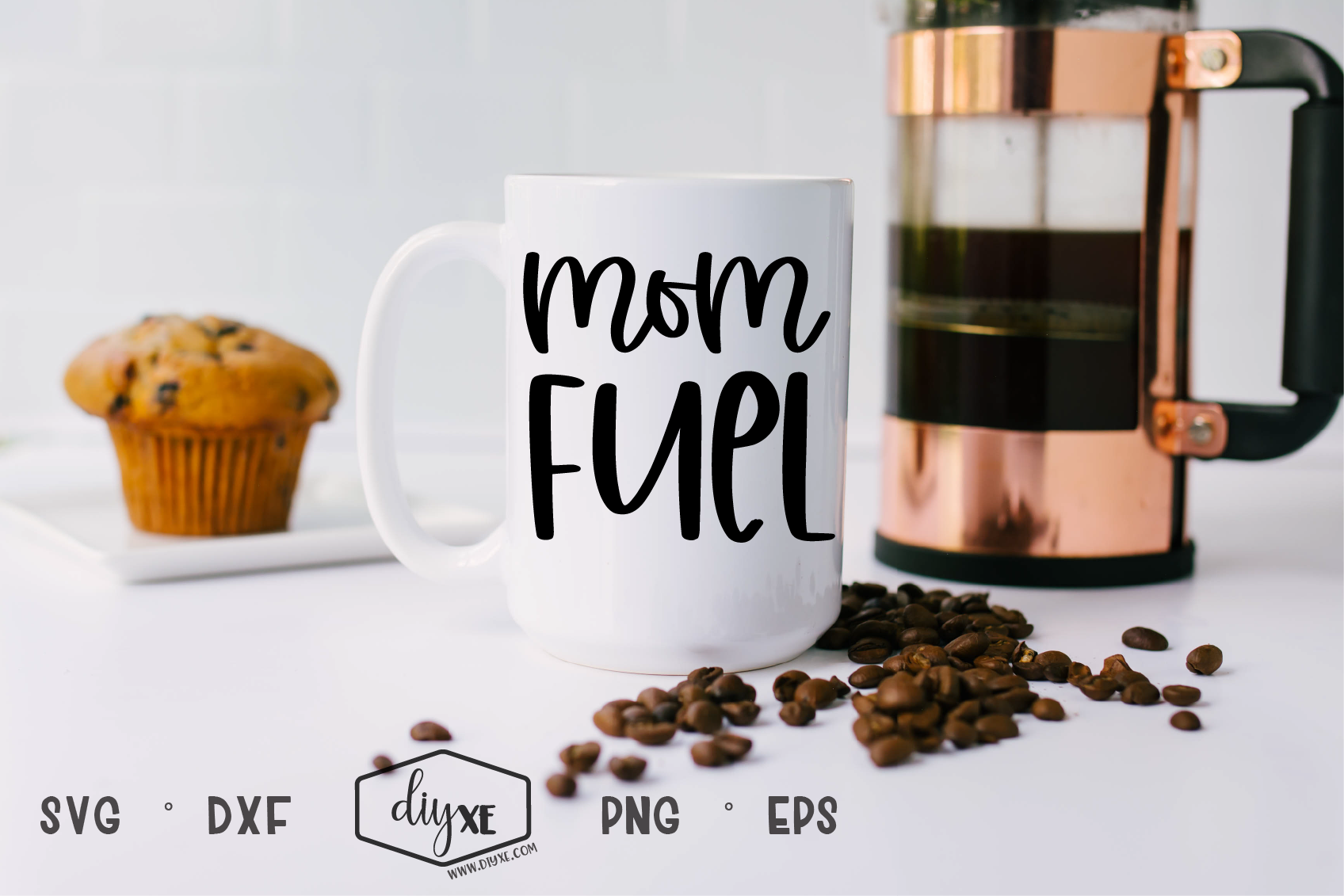 Download Mom Fuel - Mom SVG Cut File