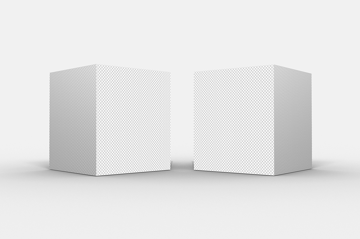 31.31.35 Simple 3D Box Mockup PSD