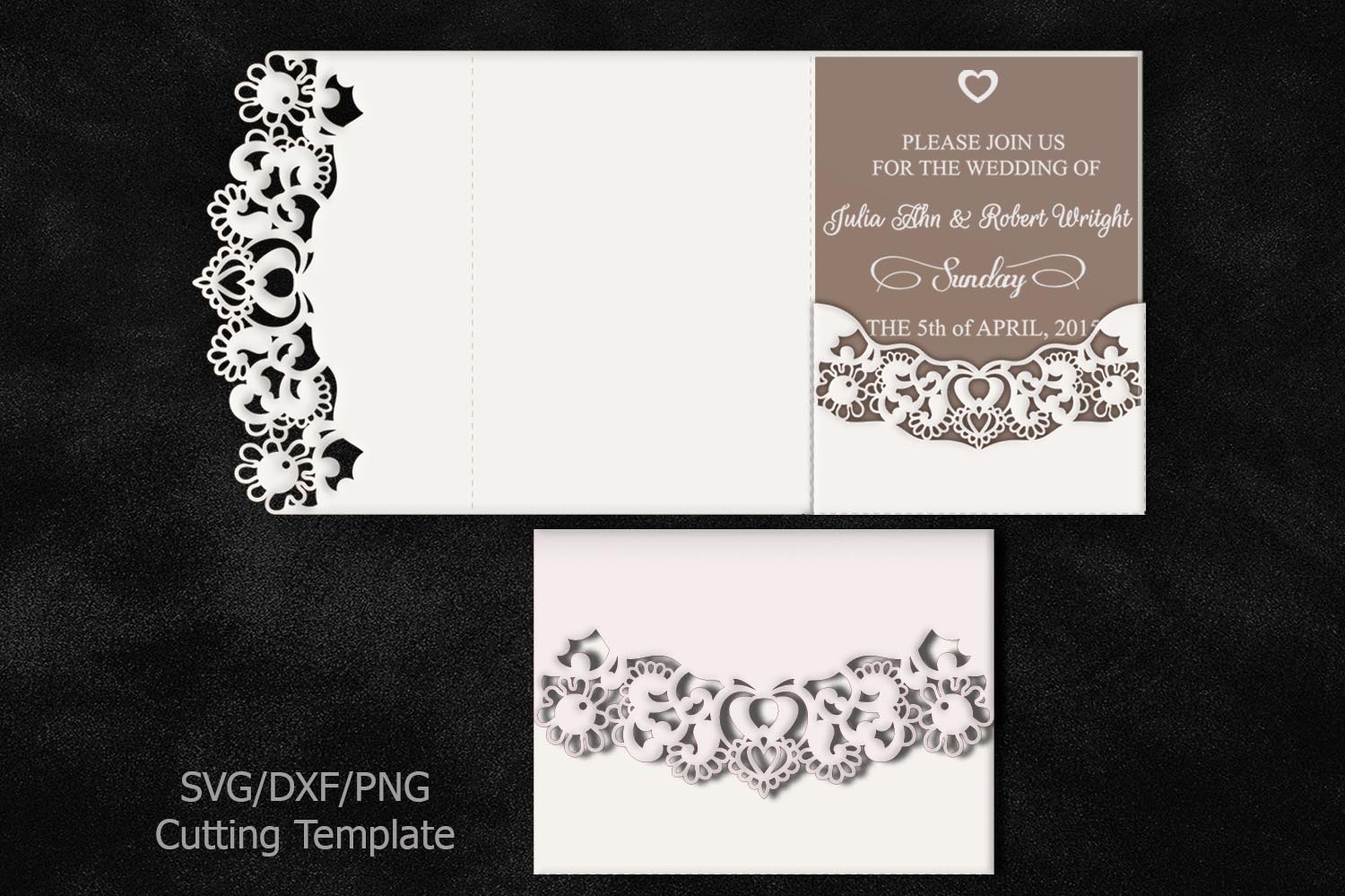 Download Bundle big set wedding invitations svg laser cut templates