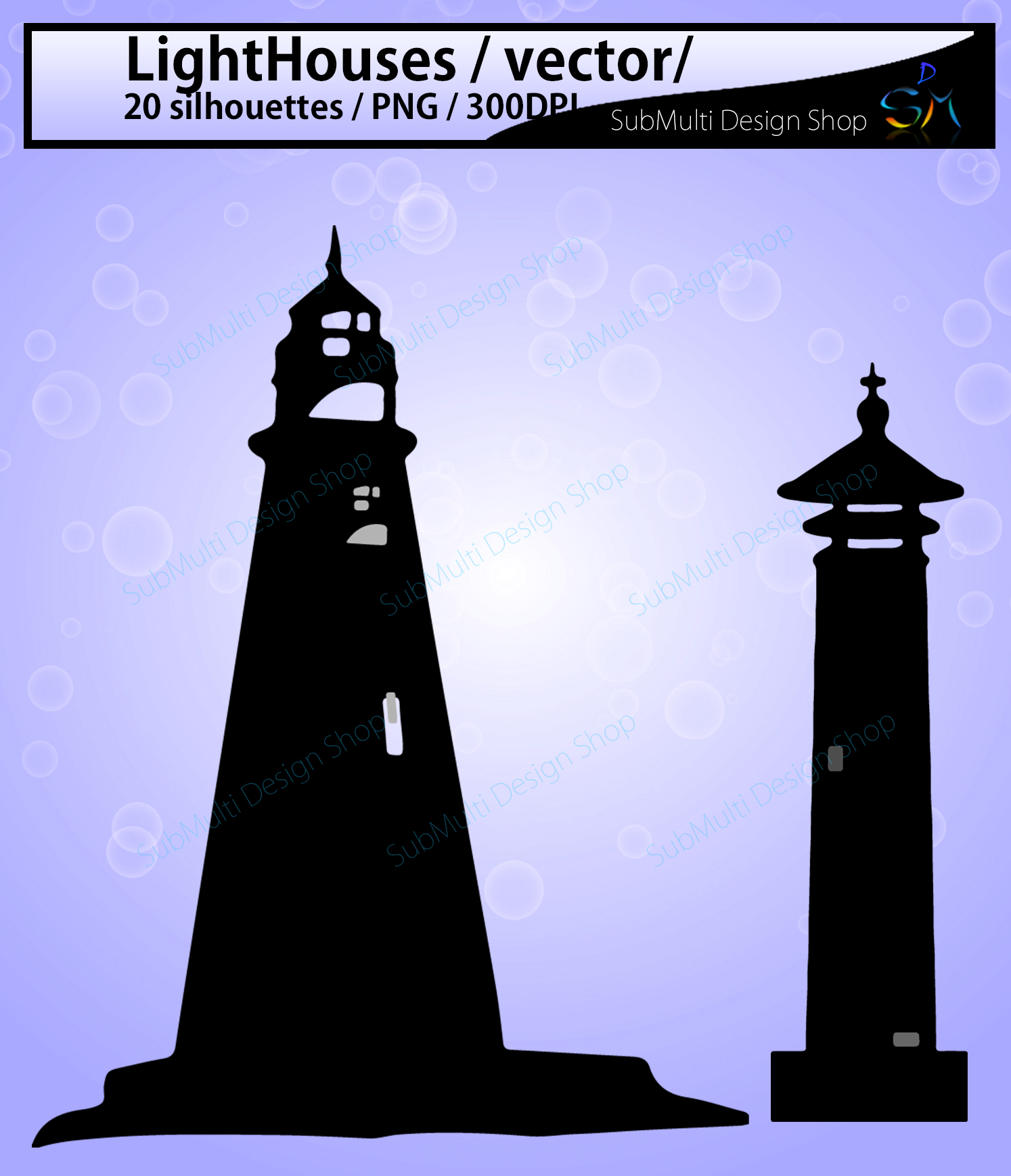 Download LightHouses silhouette SVG / EPS / PNG / DXf / LightHouse / LightHouses clipart / LightHouses ...