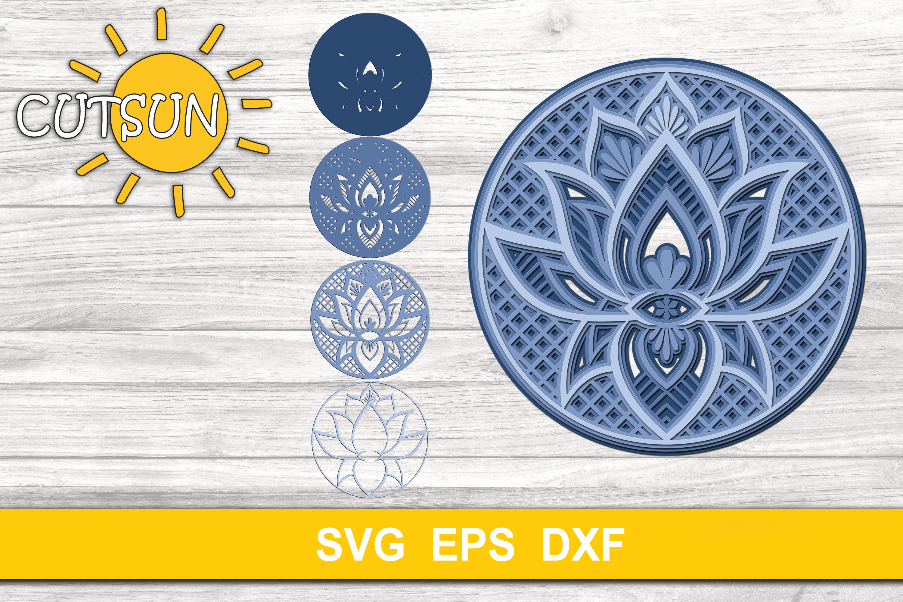 Free Free 311 Layered Mandala How To SVG PNG EPS DXF File