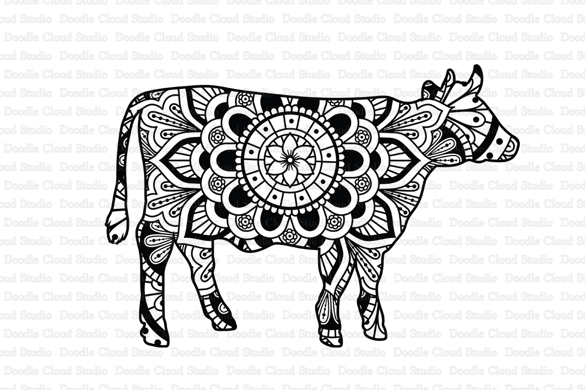 Free Free Cow Mandala Svg Free 503 SVG PNG EPS DXF File