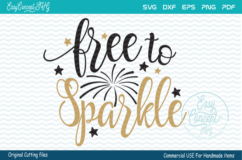 Download Free to Sparkle, SVG DXF Png Eps Pdf Studio Vector Cut Files