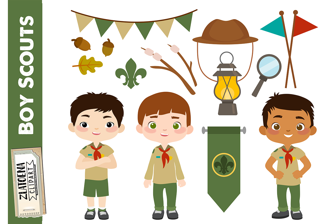Boy Scout Clipart Scout Boy Clip art Boys Scouts Printable
