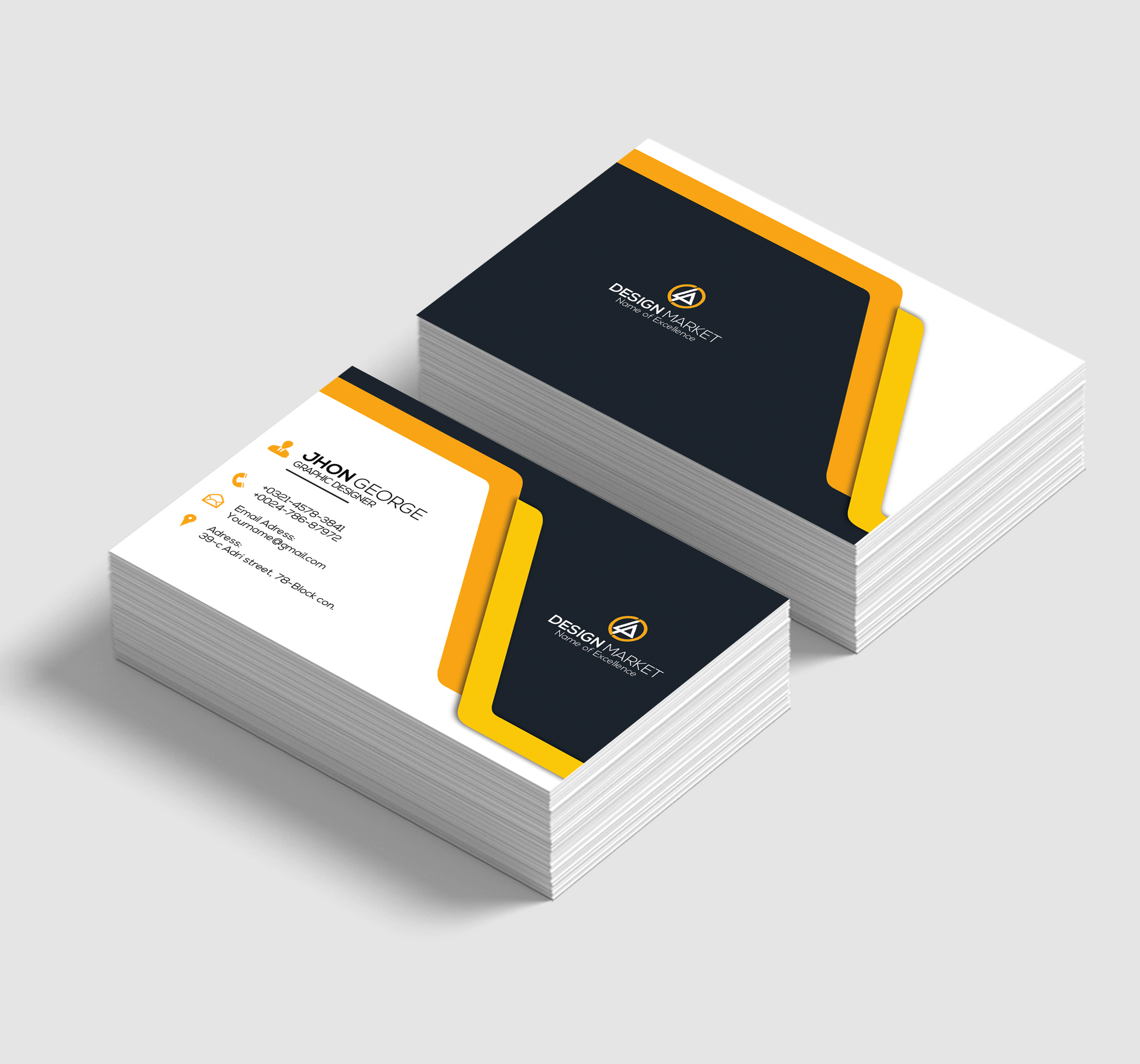 Professional Business Card Design (56670) | Business Cards | Design Bundles